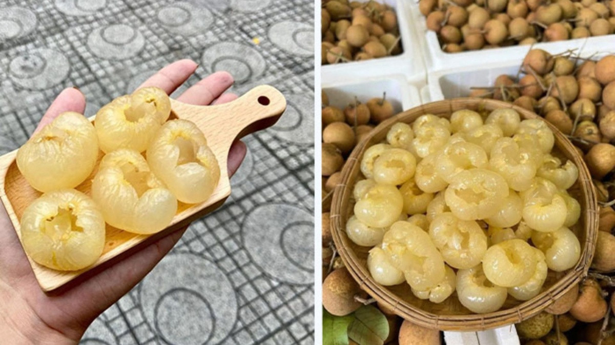 Loại nhãn đặc sản trái to, cùi giòn, hình dáng đặc biệt vốn là hàng hiếm bất ngờ rớt giá xuống thấp kỷ lục trong 5 năm