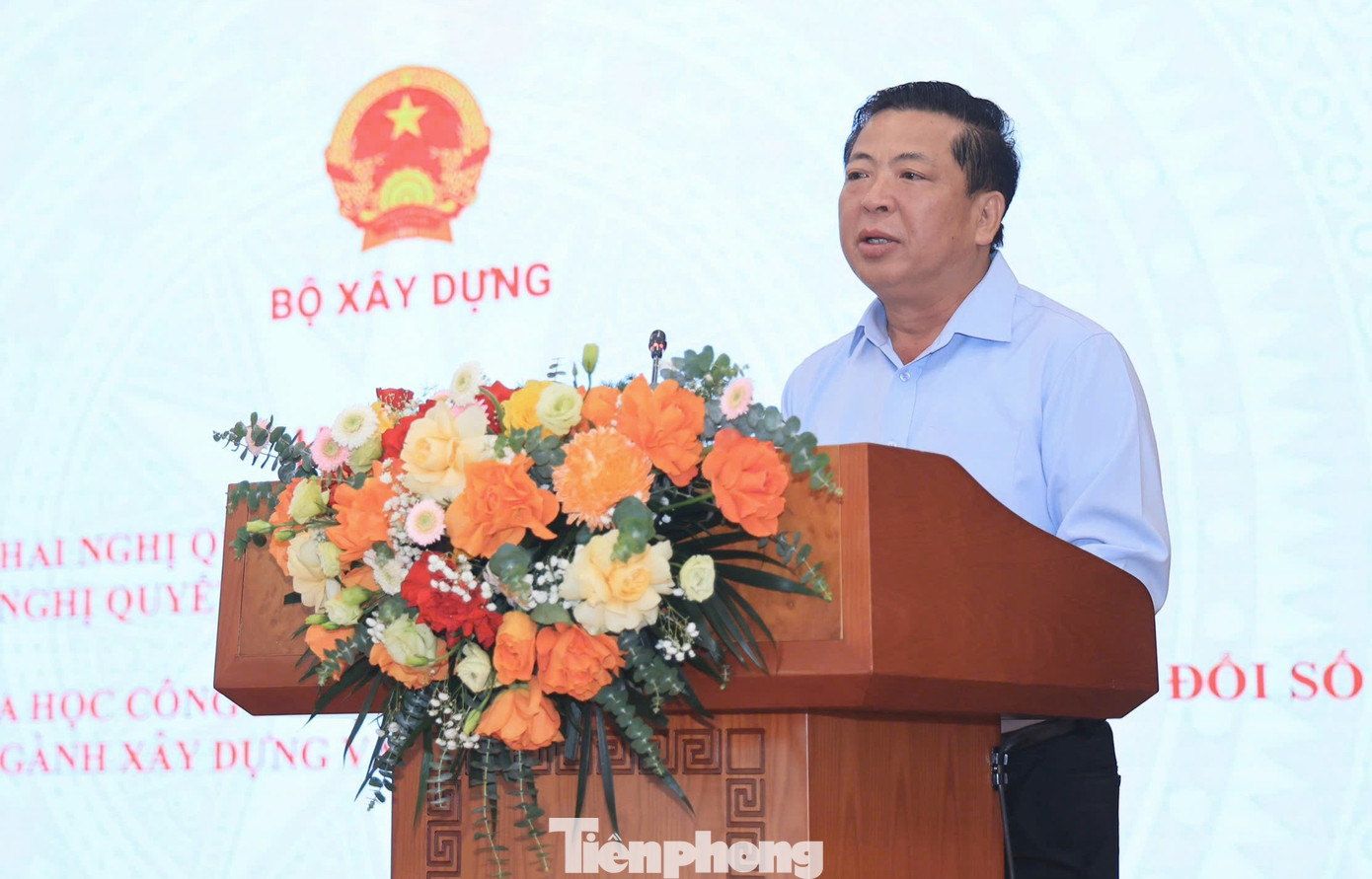 Bộ trưởng Bộ Xây dựng Trần Hồng Minh. Ảnh: Lộc Liên. tp-bo-truong-bo-xay-dung-tran-hong-minh.png