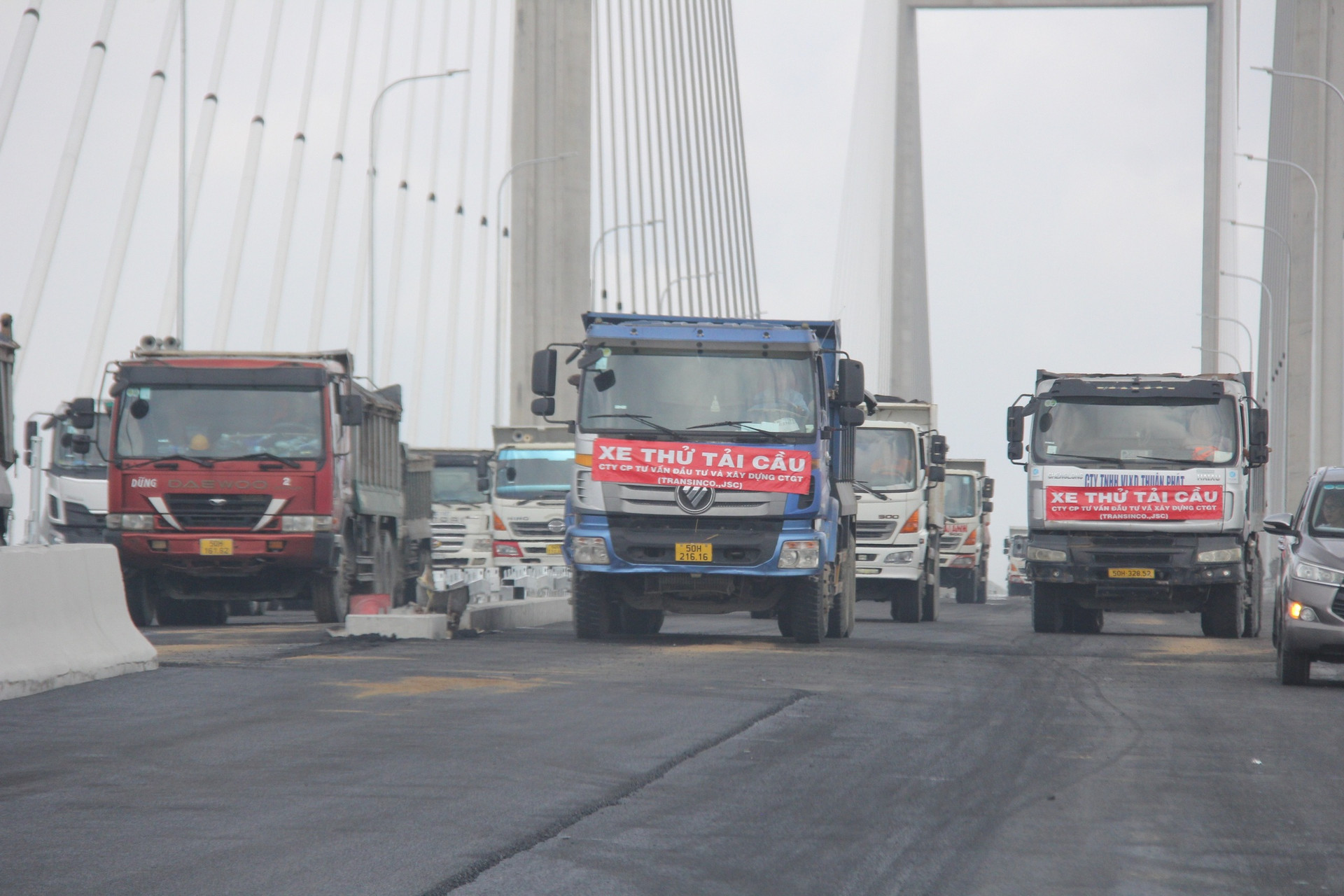 Cầu dây văng có tĩnh không cao nhất Việt Nam đón tin vui mới- Ảnh 1.