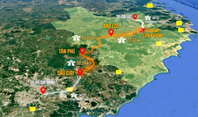 Sau 3 tháng khởi công, cao tốc giúp rút ngắn quãng đường TP. HCM - Đà Lạt đối diện khó khăn rất lớn- Ảnh 2.