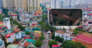 Hà Nội sắp thu hồi hơn 98.000m2 đất để triển khai trục huyết mạch gần 2.500 tỷ