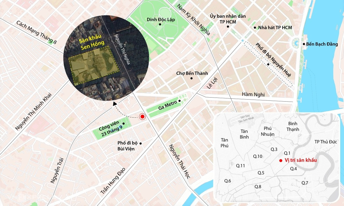 Sân khấu quy mô 1ha bị bỏ hoang giữa trung tâm TP sắp được 'hồi sinh' thành bãi xe metro- Ảnh 3. Sân khấu quy mô 1ha bị bỏ hoang giữa trung tâm TP sắp được 'hồi sinh' thành bãi xe metro- Ảnh 3.