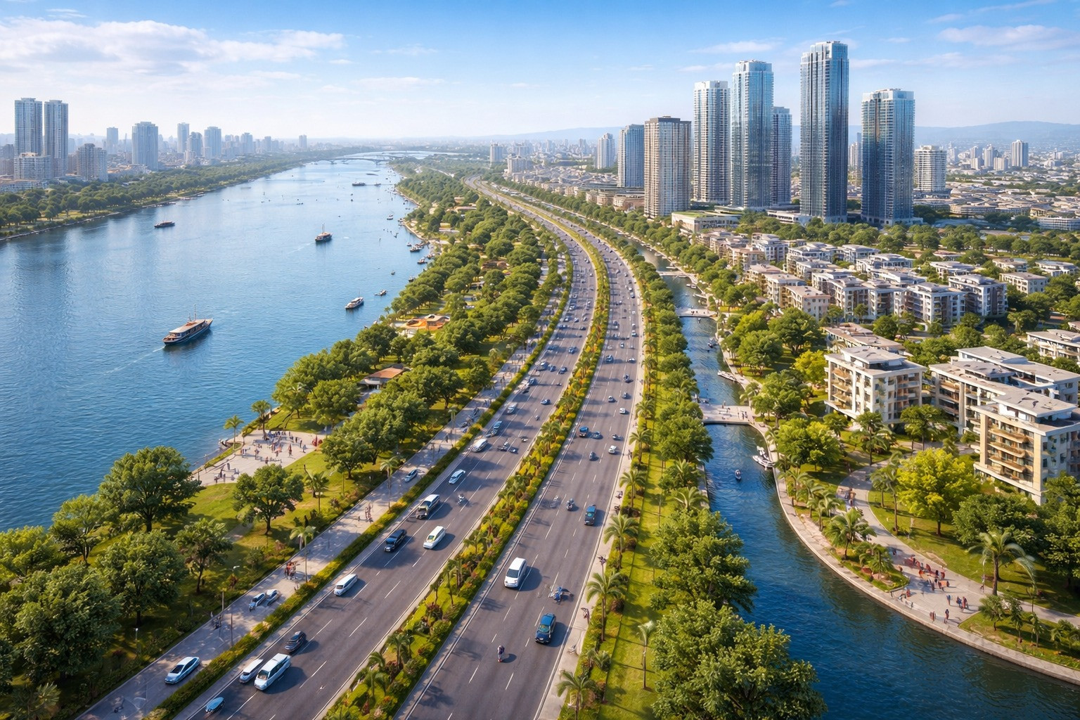 Thêm một tỉnh của Việt Nam muốn xây dựng trục Đại lộ cảnh quan sông Hồng- Ảnh 2. Thêm một tỉnh của Việt Nam muốn xây dựng trục Đại lộ cảnh quan sông Hồng- Ảnh 2.