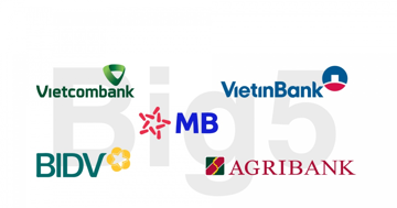 Vietcombank, BIDV, VietinBank, MB, Agribank đồng loạt báo lãi lớn năm 2025