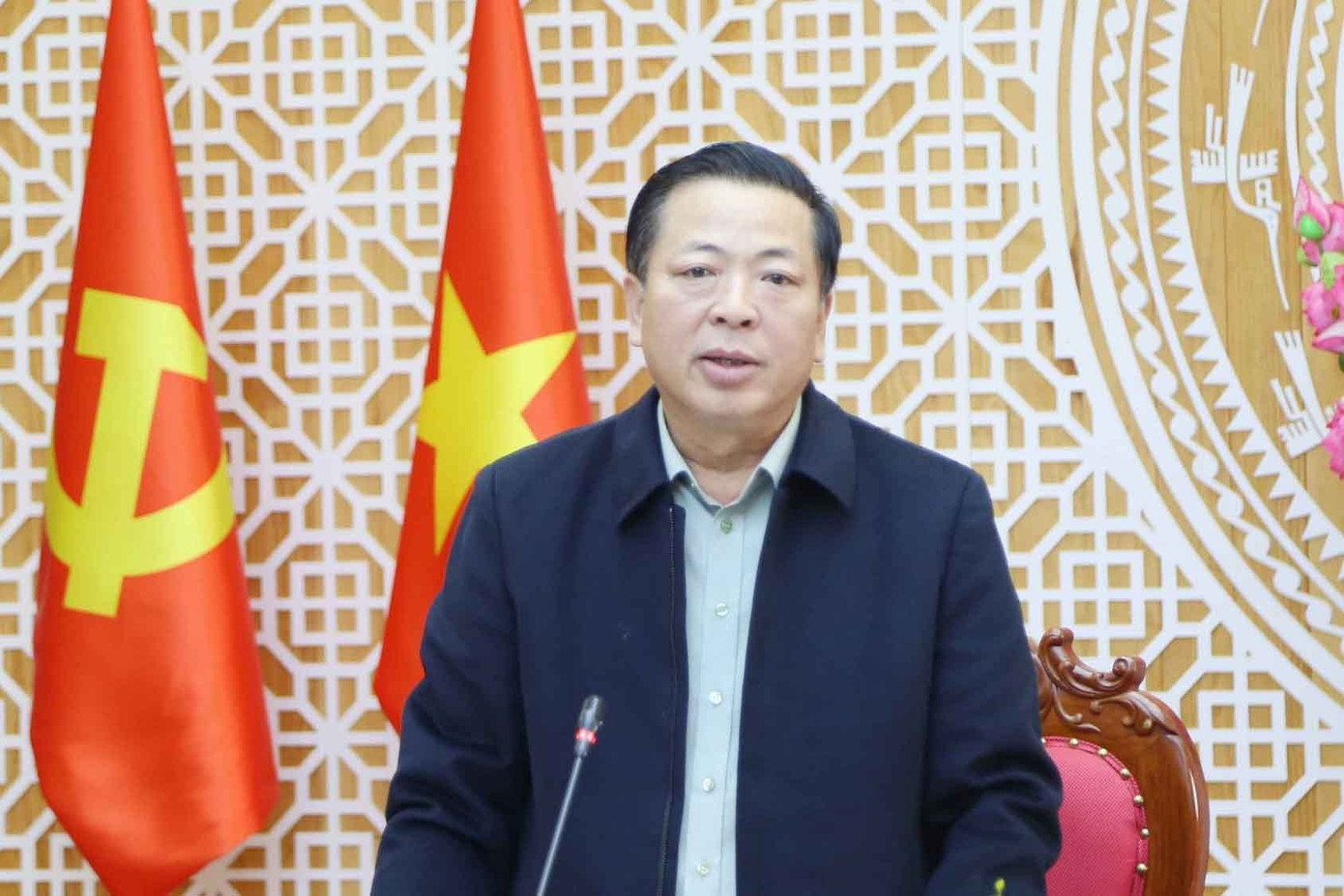 Ông Trần Hồng Minh - Bộ trưởng Bộ Xây dựng phát biểu. bt1.jpg