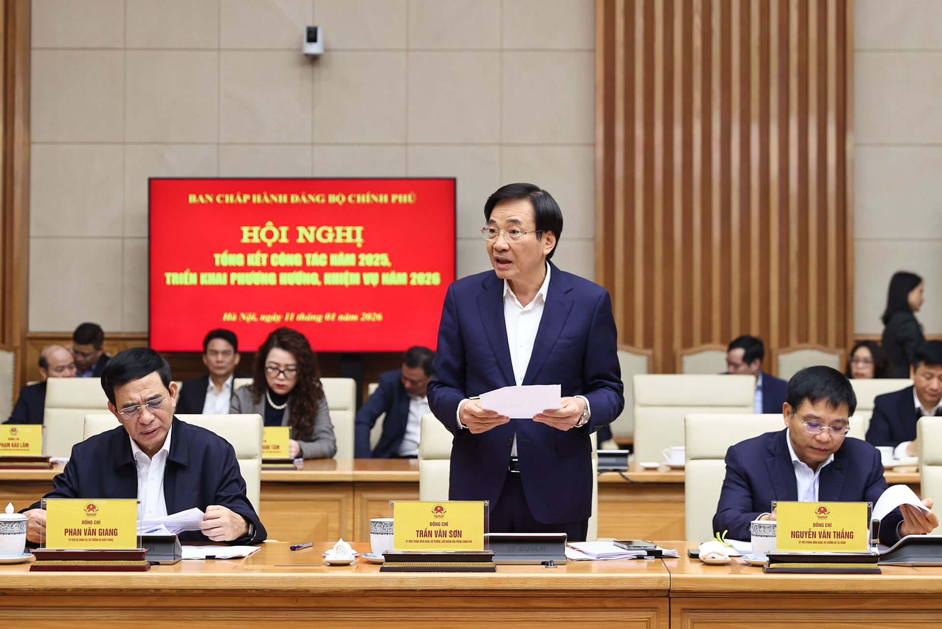 Đồng chí Phạm Minh Chính chủ trì Hội nghị tổng kết năm 2025, triển khai nhiệm vụ năm 2026 của Đảng ủy Chính phủ- Ảnh 2. Đồng chí Phạm Minh Chính chủ trì Hội nghị tổng kết năm 2025, triển khai nhiệm vụ năm 2026 của Đảng ủy Chính phủ- Ảnh 2.