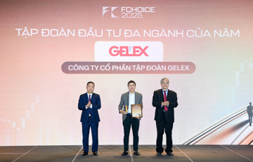 GELEX được vinh danh là tập đoàn đầu tư đa ngành của năm