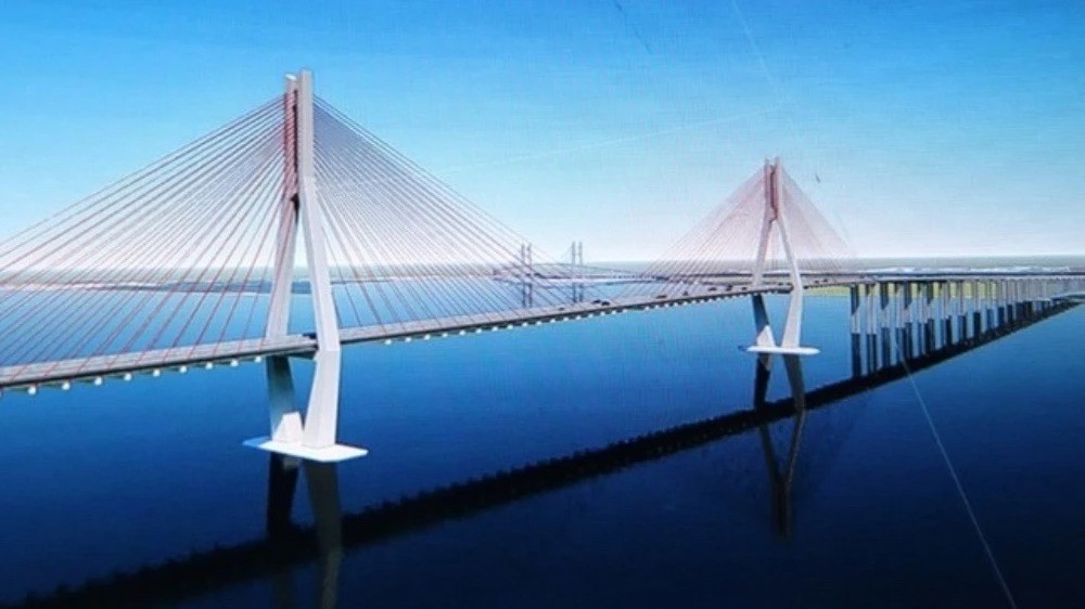 Hôm nay, chính thức khởi công 2 cây cầu hơn 40.000 tỷ, kết nối 2 tỉnh thành giàu có của Việt Nam- Ảnh 1. Hôm nay, chính thức khởi công 2 cây cầu hơn 40.000 tỷ, kết nối 2 tỉnh thành giàu có của Việt Nam- Ảnh 1.