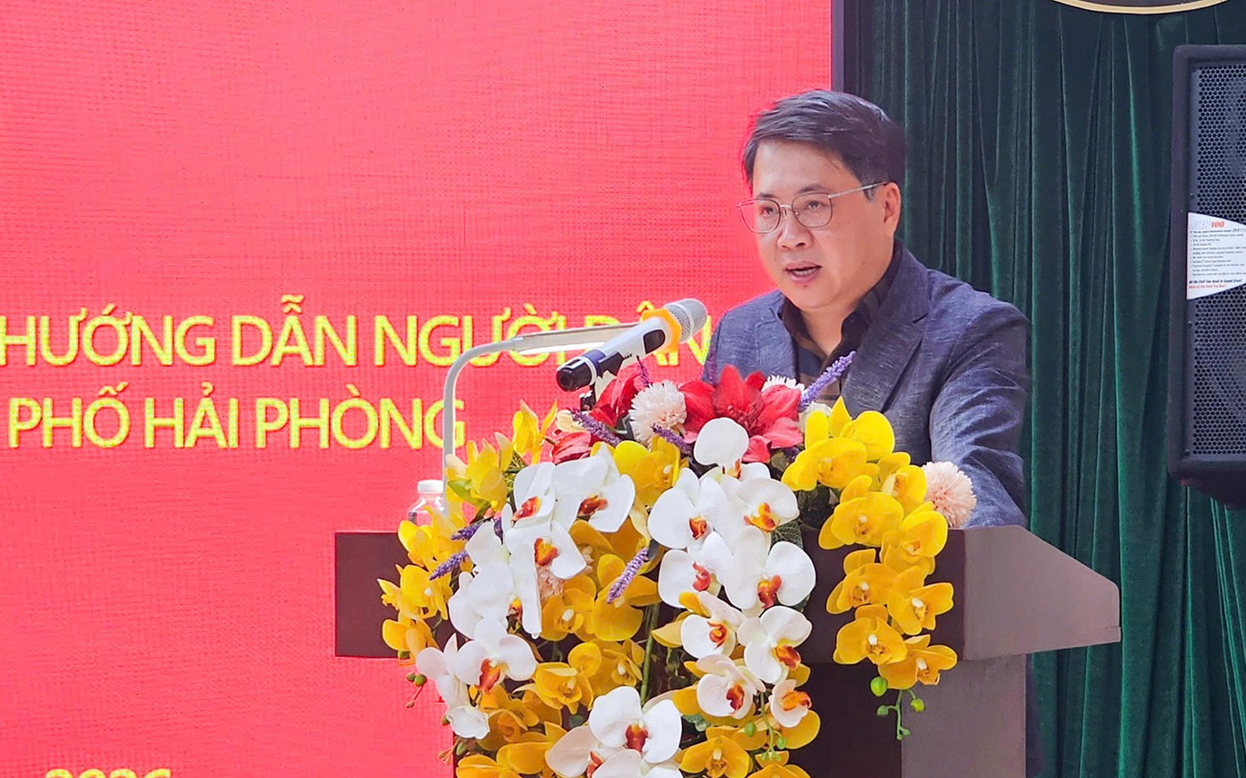Ông Nguyễn Thành Hưng - Giám đốc Sở Xây dựng Hải Phòng. noxh-2.jpg
