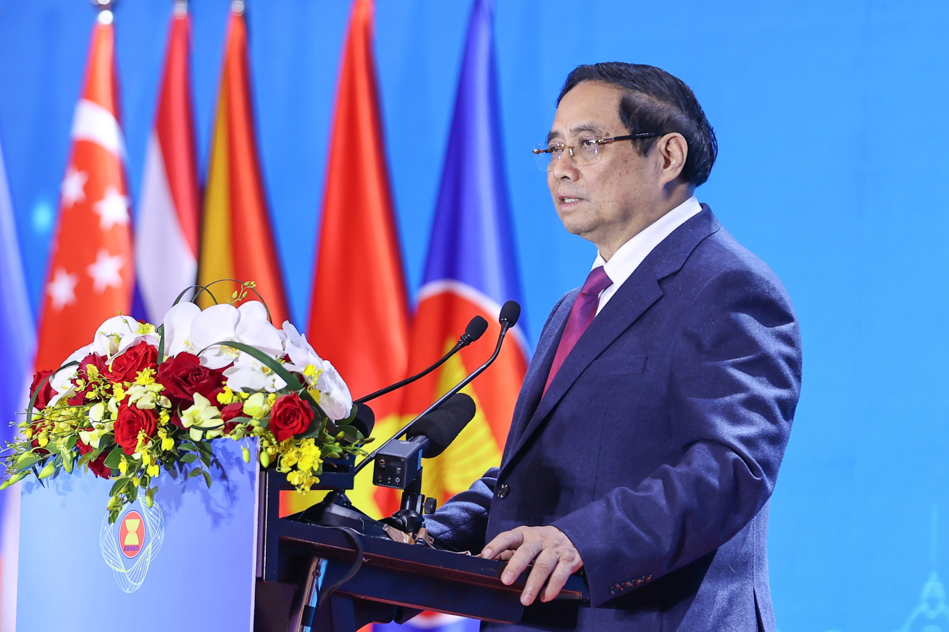 Thủ tướng: ASEAN cần thúc đẩy xây dựng một hệ sinh thái số nhân văn- Ảnh 8. Thủ tướng: ASEAN cần thúc đẩy xây dựng một hệ sinh thái số nhân văn- Ảnh 8.