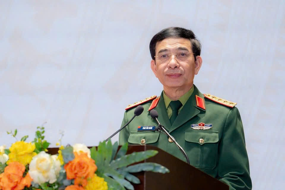 Đại tướng Phan Văn Giang phát biểu chỉ đạo