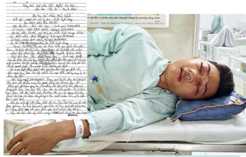 Chàng trai 19 tuổi phải giành giật sự sống sau tai nạn khi đang đi vác gỗ thuê, 20 triệu vay mượn vẫn không đủ viện phí