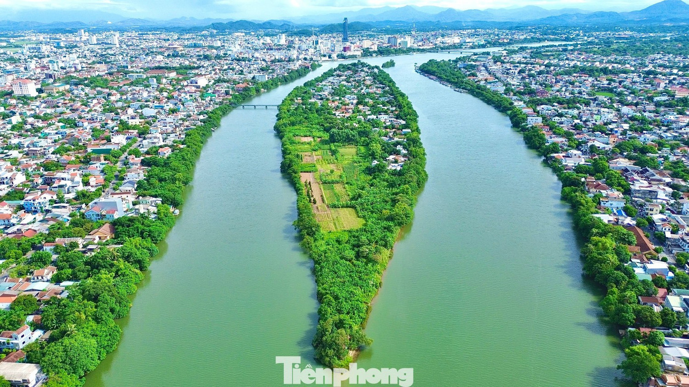 Cồn Hến - ‘ốc đảo’ lớn nhất nằm giữa sông Hương, sắp có công trình cầu, đường hơn 2.200 tỷ đồng. con-hen.jpg