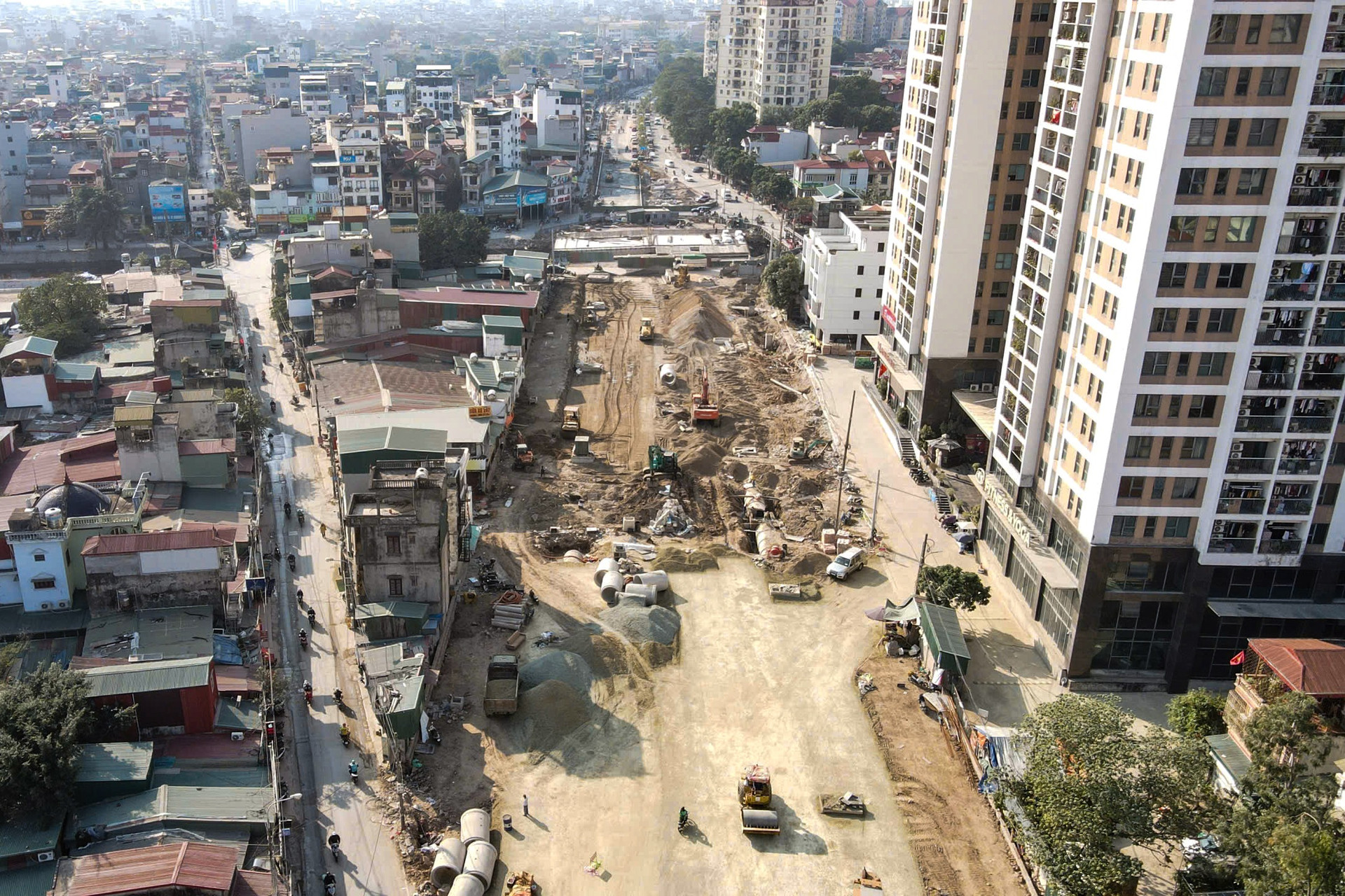 Chỉ ít ngày nữa, chính thức thông xe một đoạn Quốc lộ qua Thủ đô sau 5 năm ‘đứng hình’- Ảnh 1. Chỉ ít ngày nữa, chính thức thông xe một đoạn Quốc lộ qua Thủ đô sau 5 năm ‘đứng hình’- Ảnh 1.