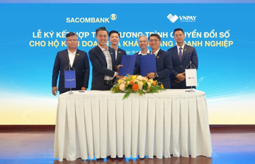 Sacombank hợp tác VNPAY cung cấp giải pháp thanh toán và nộp thuế số, ưu đãi miễn phí đến 3 năm