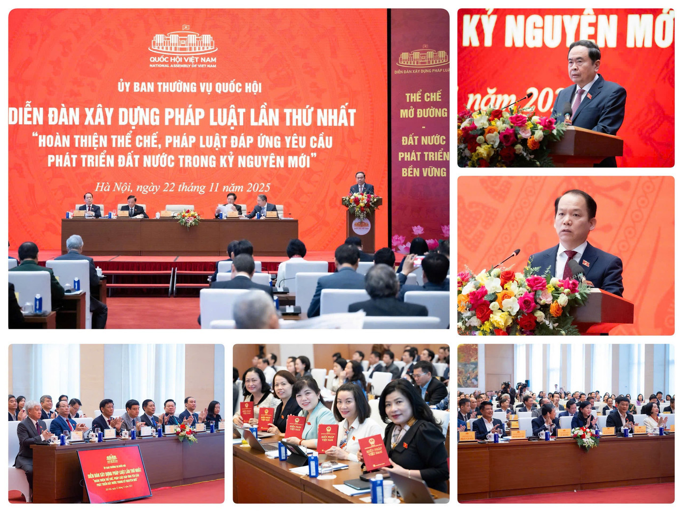 Diễn đàn xây dựng pháp luật lần thứ nhất. Ảnh: QH 1126qh102.jpg