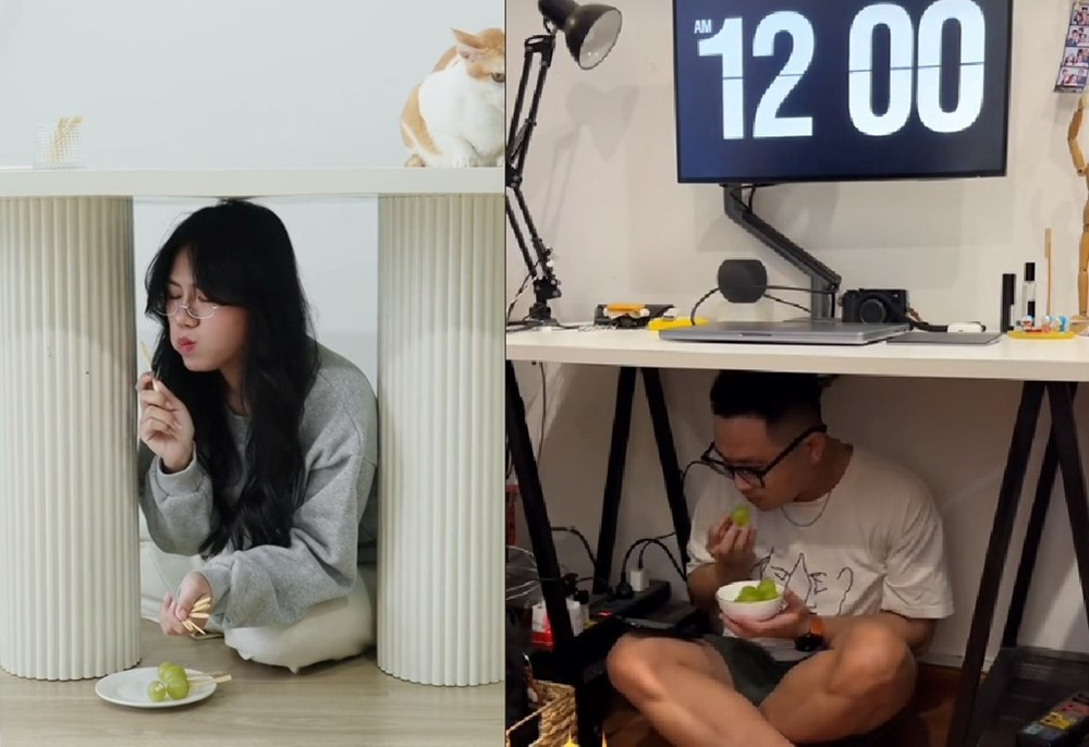 Trend chui xuống gầm bàn ăn 12 quả nho vào giao thừa nổi rần rần Tiktok thực chất là phong tục kì lạ ở đất nước này - ảnh 1