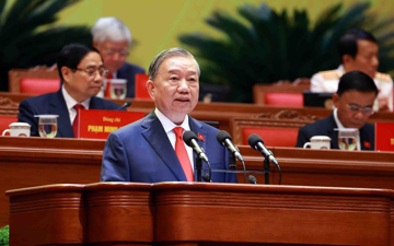 Khai mạc Đại hội XIV: Tổng Bí thư Tô Lâm trình bày Báo cáo về các văn kiện trình Đại hội XIV Đảng Cộng sản Việt Nam
