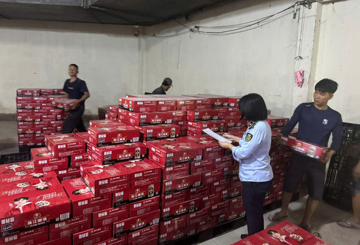 Tịch thu hơn 3.200 thùng bia nhãn ngoại không rõ nguồn gốc, trị giá gần 700 triệu đồng