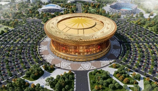 Việt Nam sắp đón thêm 3 sân vận động mới chuẩn FIFA, tổng sức chứa lên tới hơn 260.000 chỗ ngồi- Ảnh 1. Việt Nam sắp đón thêm 3 sân vận động mới chuẩn FIFA, tổng sức chứa lên tới hơn 260.000 chỗ ngồi- Ảnh 1.