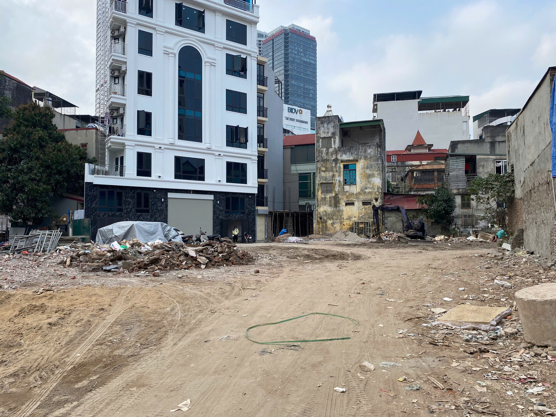 Khu vực thực hiện giải phóng mặt bằng cho dự án Vành đai 2,5 tại phường Cầu Giấy Khu vực thực hiện giải phóng mặt bằng cho dự án Vành đai 2,5 tại phường Cầu Giấy