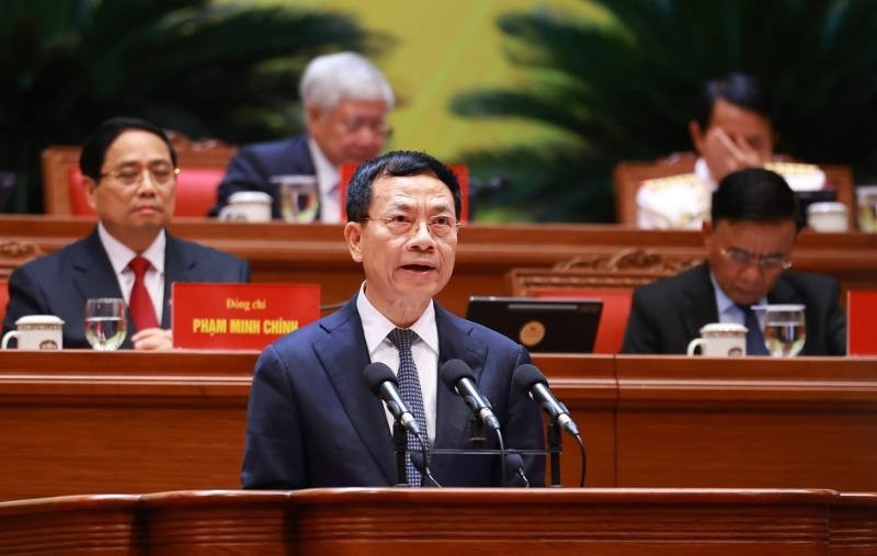 Bộ trưởng Bộ Khoa học và Công nghệ Nguyễn Mạnh Hùng. tienphong-211hung.jpg