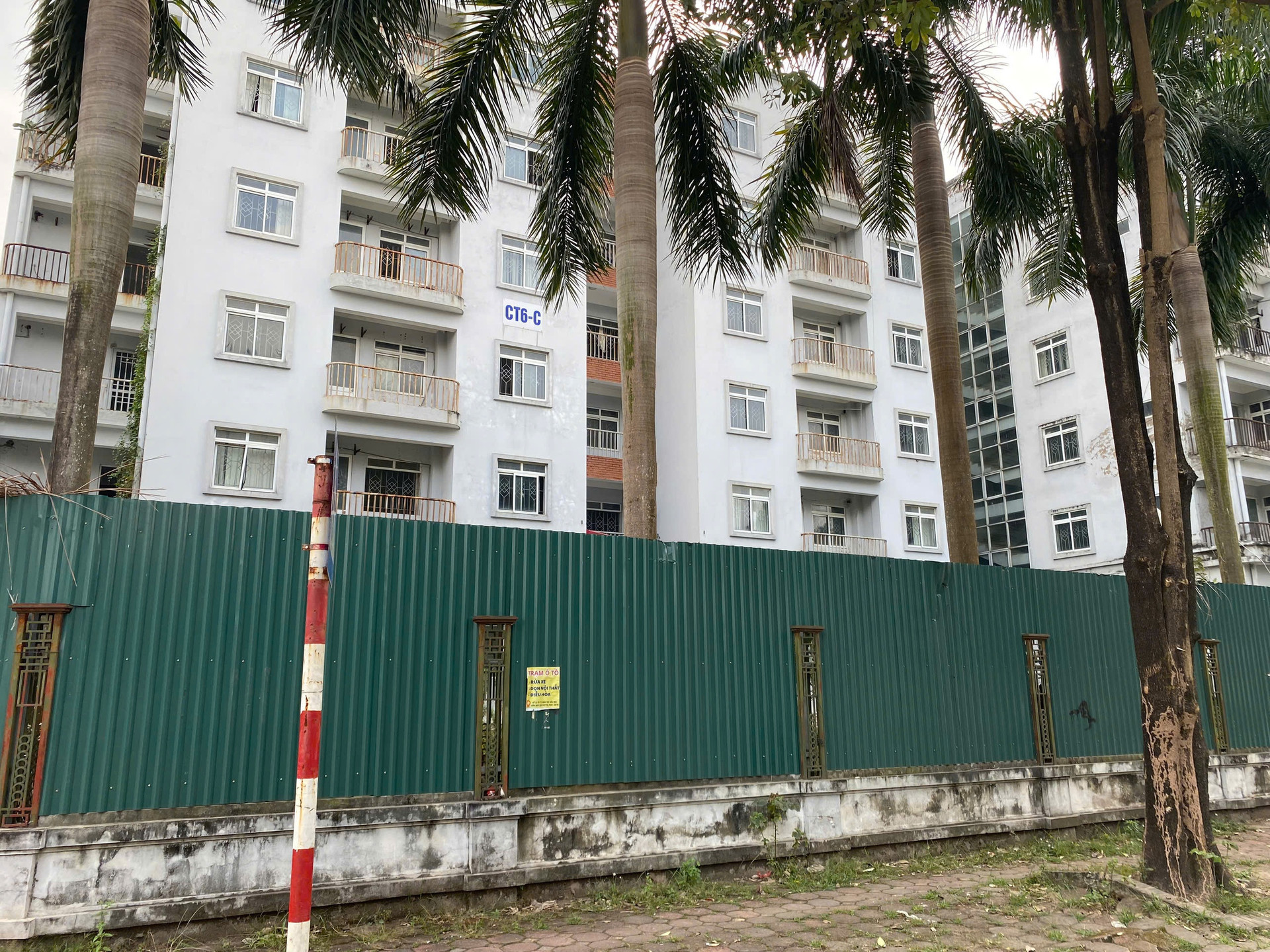 Một góc của Khu tái định cư tập trung Kiều Mai Một góc của Khu tái định cư tập trung Kiều Mai