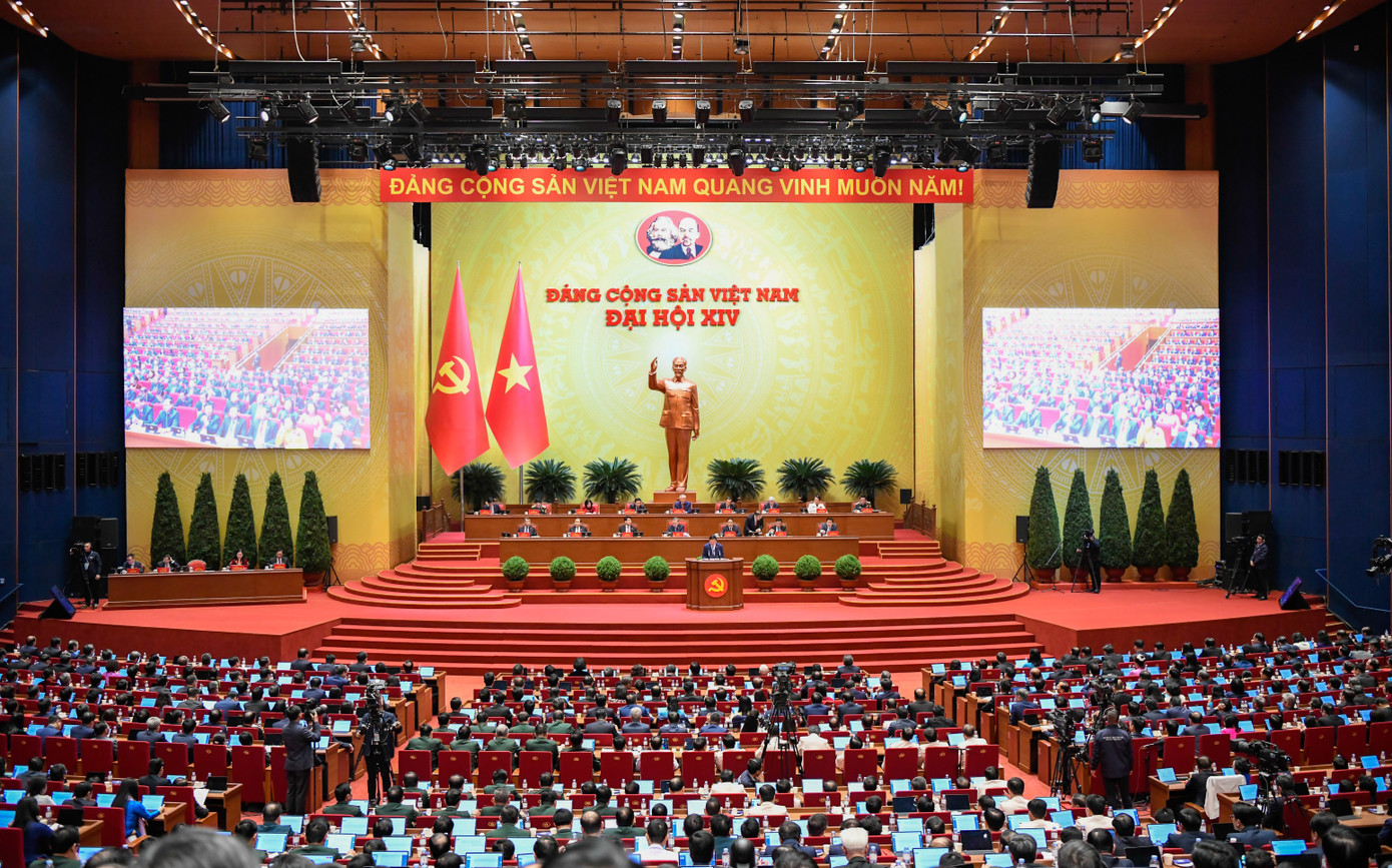 Quang cảnh Đại hội XIV của Đảng. Ảnh: Như Ý 221dh2.jpg