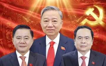 Tổng Bí thư Tô Lâm và 2 lãnh đạo chủ chốt tái đắc cử Ban Chấp hành Trung ương