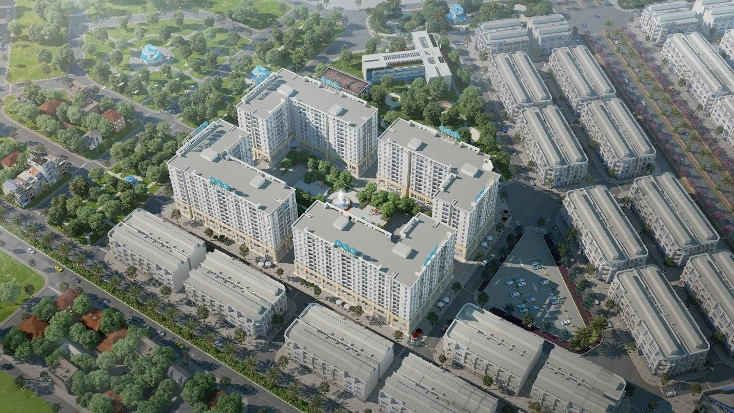 Phối cảnh nhà ở xã hội <a style='text-decoration: none;' href='/FLC'>FLC</a> Tropical City Hạ Long