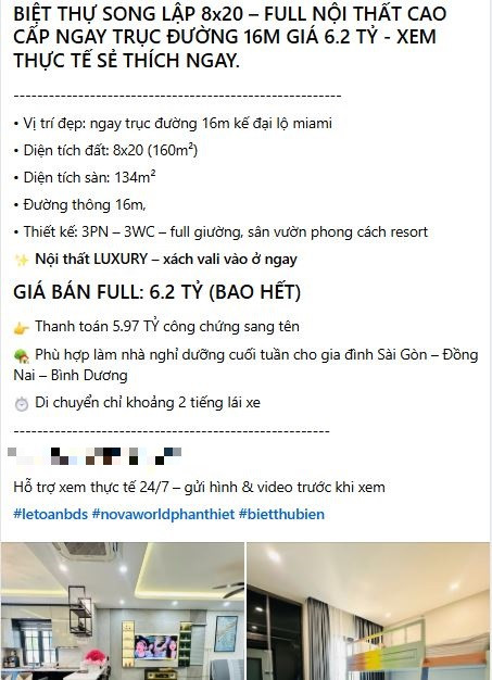 Loạt biệt thự, nhà phố tại đại đô thị nghỉ dưỡng lớn nhất Nam Trung Bộ của Novaland (<a style='text-decoration: none;' href='/NVL'>NVL</a>) đồng loạt 'cắt lỗ'?- Ảnh 1. Loạt biệt thự, nhà phố tại đại đô thị nghỉ dưỡng lớn nhất Nam Trung Bộ của Novaland (<a style='text-decoration: none;' href='/NVL'>NVL</a>) đồng loạt 'cắt lỗ'?- Ảnh 1.