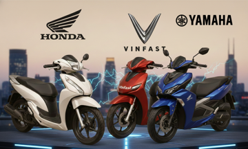 Tăng trưởng thần tốc, VinFast vượt Yamaha về doanh số xe máy điện, trực tiếp 'phả hơi nóng' lên Honda