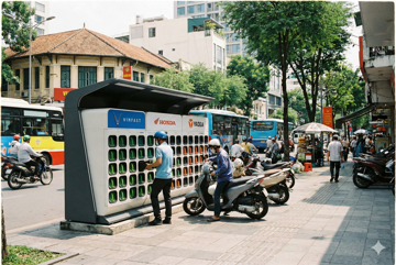 TP. HCM yêu cầu tủ đổi pin xe điện dùng chung nhiều loại xe, hai doanh nghiệp cam kết 20.000 tủ