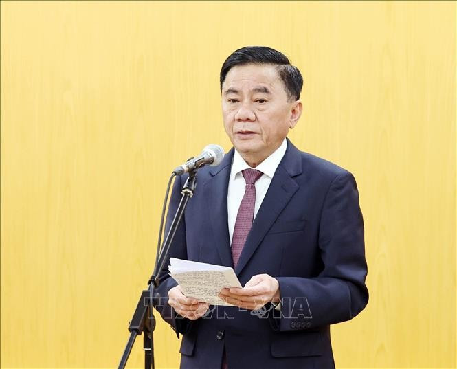 Đồng chí Trần Cẩm Tú - Thường trực Ban Bí thư khoá XIII - được giới thiệu giữ chức vụ Thường trực Ban Bí thư khoá XIV. Ảnh minh họa: TTXVN. 1000092687.jpg