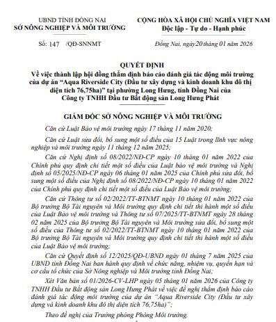 Đã xây dựng gần 600 căn, dự án hơn 7.000 tỷ của Novaland (<a style='text-decoration: none;' href='/NVL'>NVL</a>) vẫn phải lập lại báo cáo môi trường?- Ảnh 1.