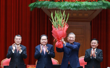 Lãnh đạo Lào, Trung Quốc, Campuchia chúc mừng Tổng Bí thư Tô Lâm
