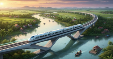 Tuyến đường sắt chiến lược kết nối đến tỉnh duy nhất có 3 mặt giáp biển nhận chỉ đạo mới từ Bộ Xây dựng