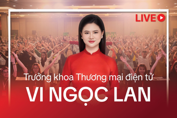 Tiên phong đào tạo livestream một cách bài bản, Trưởng khoa Thương mại điện tử nhận định: ‘Livestream không chỉ là bật camera nói chuyện, đó là một nghề tạo ra thu nhập thật’