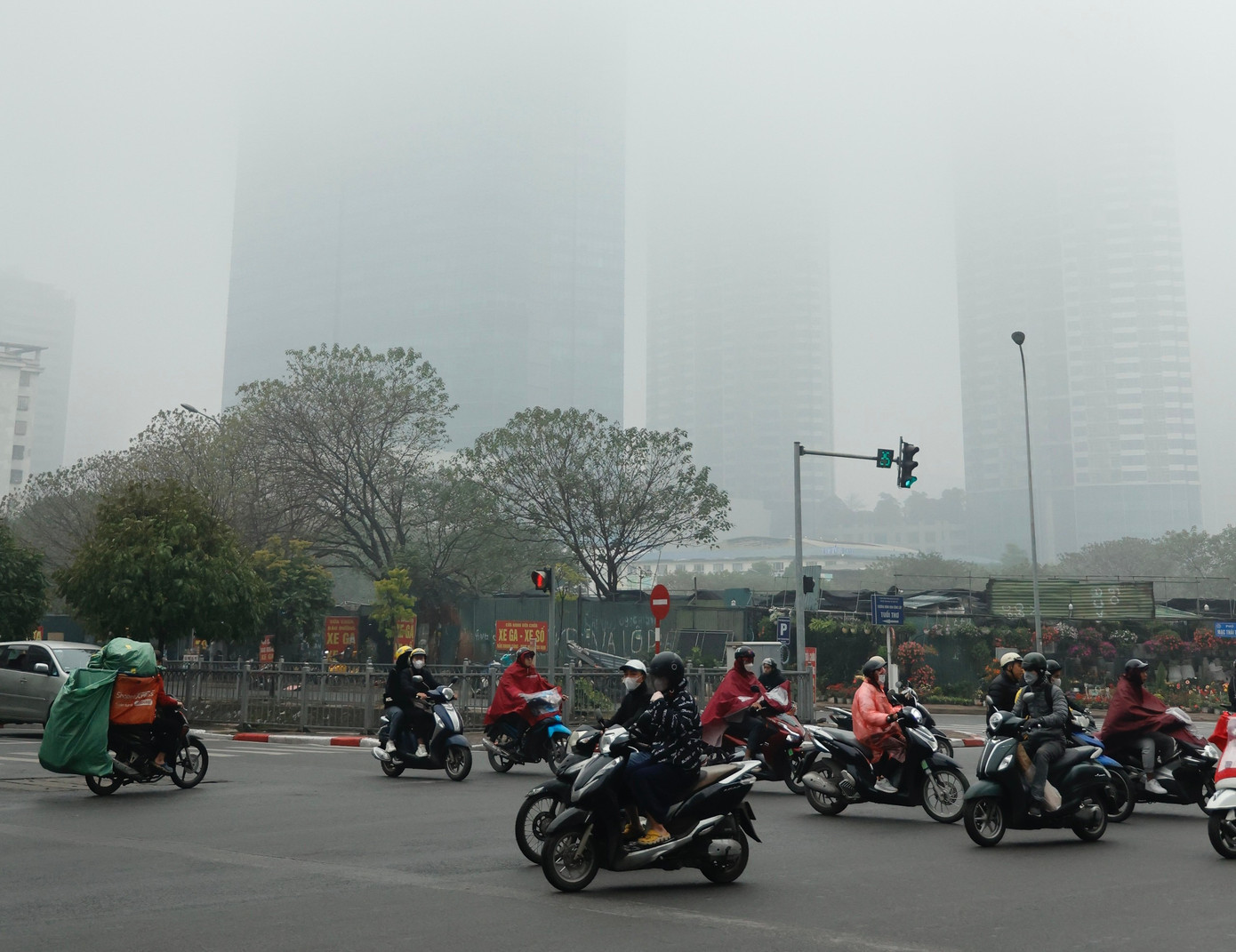 Hà Nội ô nhiễm không khí nghiêm trọng trong hôm nay. Ảnh minh họa. o-nhiem-kk.jpg