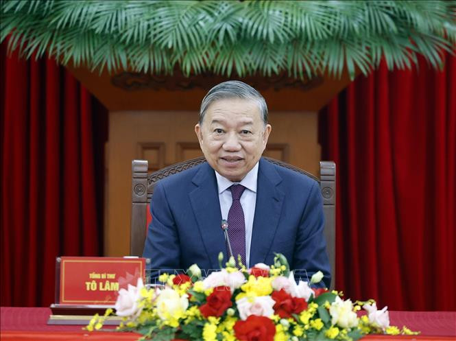 Tổng thống Liên bang Nga Vladimir Putin điện đàm với Tổng Bí thư Tô Lâm chúc mừng thành công Đại hội Đảng lần thứ XIV- Ảnh 1. Tổng thống Liên bang Nga Vladimir Putin điện đàm với Tổng Bí thư Tô Lâm chúc mừng thành công Đại hội Đảng lần thứ XIV- Ảnh 1.