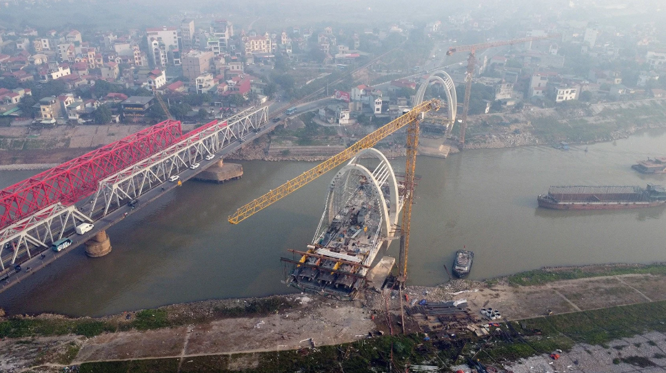 Cây cầu 1.800 tỷ thay thế cây cầu hơn 100 tuổi sẽ bị phá dỡ ở Hà Nội: Đã được gỡ khó, tăng tốc hoàn thành- Ảnh 2. Cây cầu 1.800 tỷ thay thế cây cầu hơn 100 tuổi sẽ bị phá dỡ ở Hà Nội: Đã được gỡ khó, tăng tốc hoàn thành- Ảnh 2.