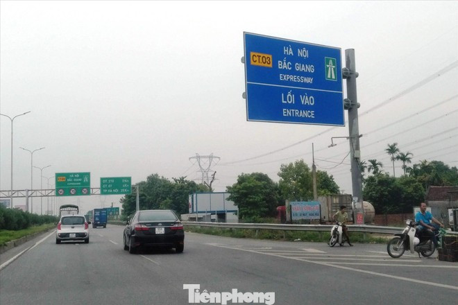 Cao tốc Hà Nội - Bắc Giang. Ảnh: SL. tp-cao-toc-ha-noi-bac-giang.jpg