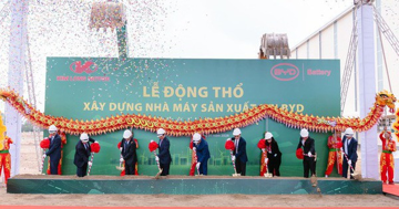Kim Long Motor động thổ nhà máy pin ô tô 130 triệu USD, sở hữu công nghệ hàng đầu châu Á