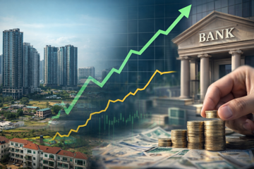 Vòng quay tiền chậm lại, vốn kẹt trong bất động sản: Dragon Capital chỉ ra áp lực thanh khoản ngân hàng