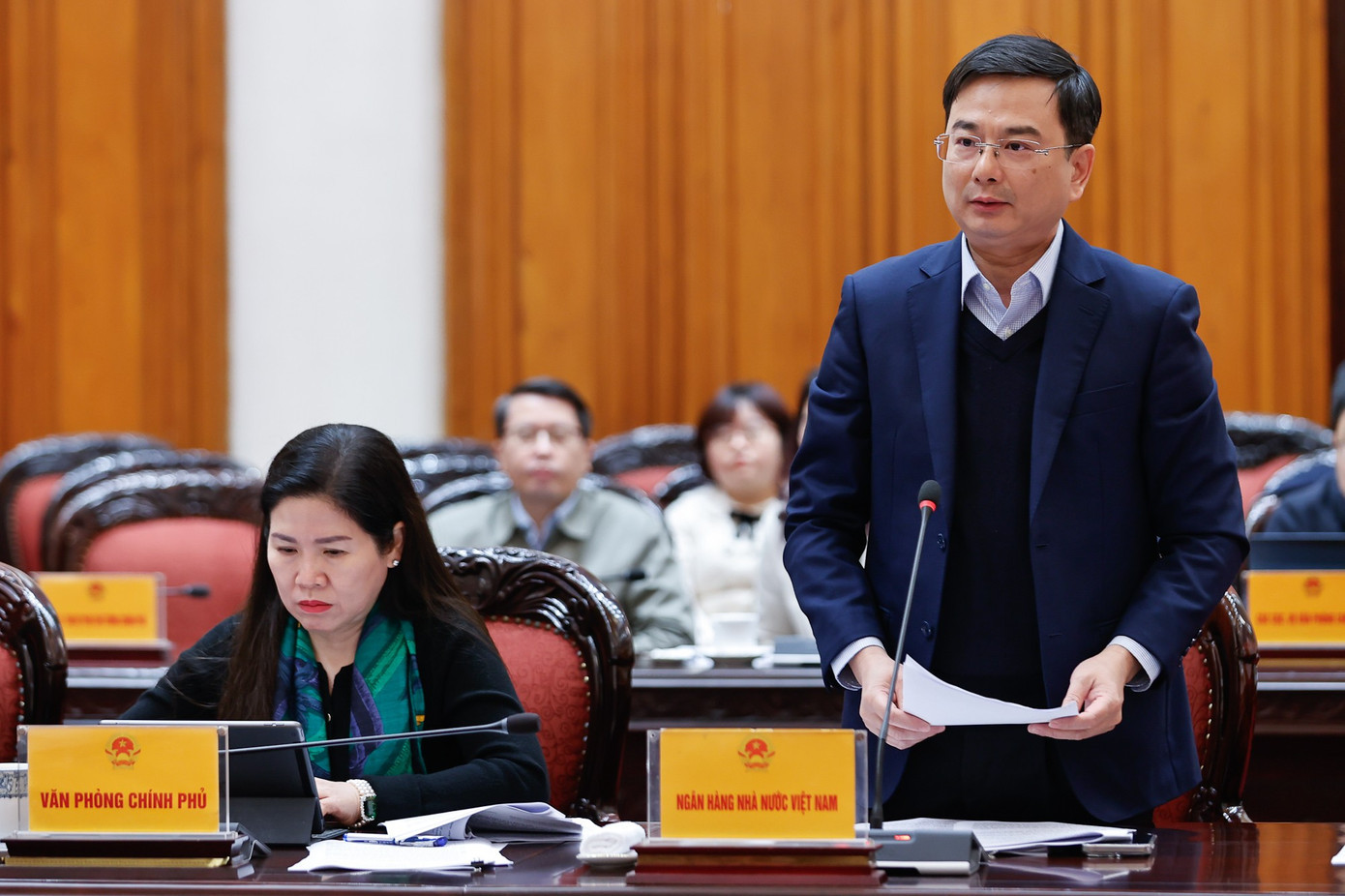 Phó Thống đốc Ngân hàng Nhà nước Phạm Thanh Hà. Ảnh: VGP 261ttg2.jpg
