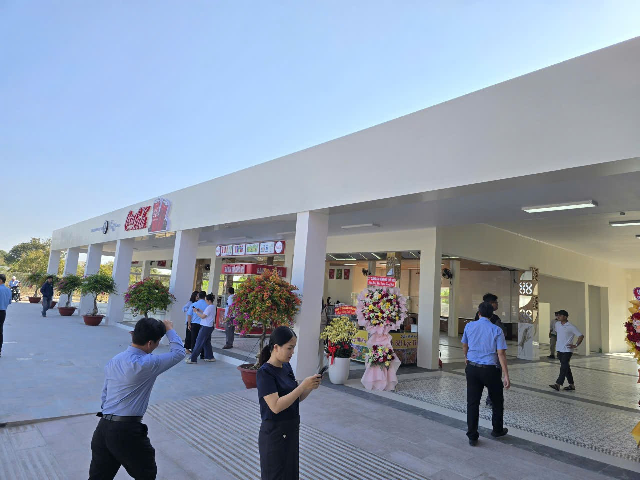 Trạm dừng nghỉ Km205+092 trên cao tốc Vĩnh Hảo - Phan Thiết chính thức phục vụ người dân từ hôm nay. Ảnh: DRVN. tram-dung-nghi-1.jpg
