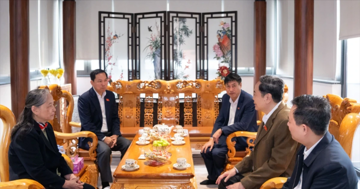 Chủ tịch Quốc hội Trần Thanh Mẫn thăm hỏi, tri ân các nguyên lãnh đạo Đảng, Nhà nước