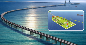 Việt Nam sẽ có công trình hầm - cầu vượt biển đầu tiên: Thiết kế độc đáo với hầm ngầm, 2 bên là đảo nhân tạo