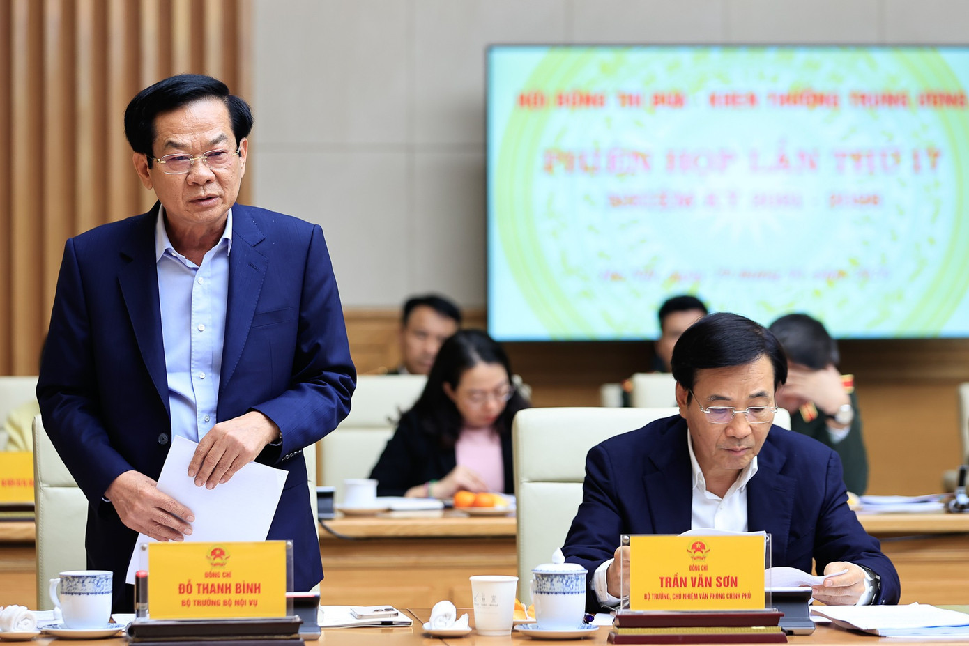Bộ trưởng Bộ Nội vụ Đỗ Thanh Bình. Ảnh: VGP 291ttg1.jpg