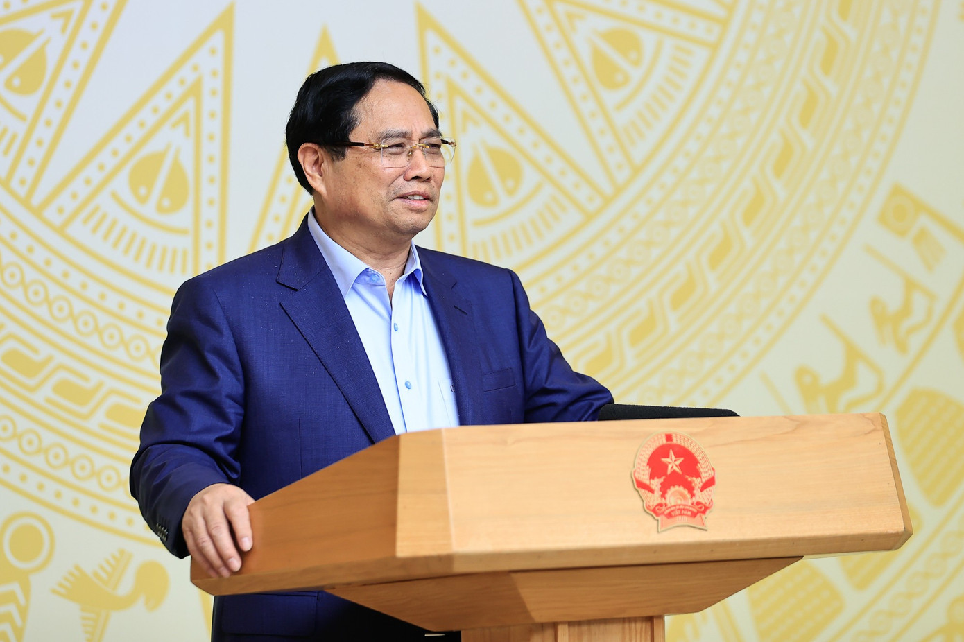 Thủ tướng Chính phủ Phạm Minh Chính phát biểu. Ảnh: VGP 291ttg2.jpg
